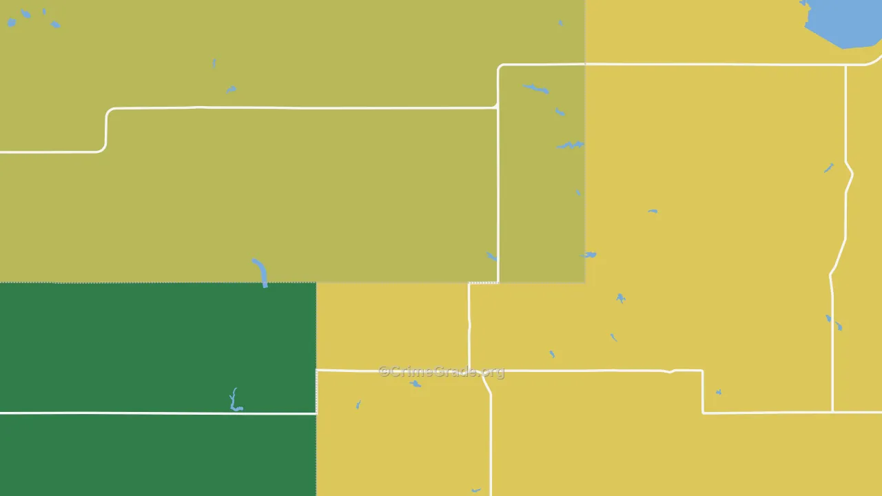 Ledger, MT Map of Vehicle Theft Rates