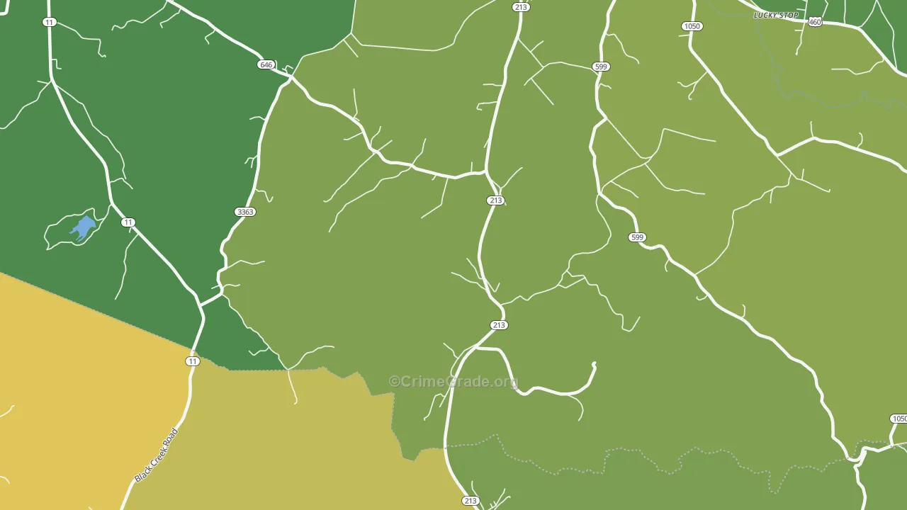 Levee, KY Map of Vehicle Theft Rates