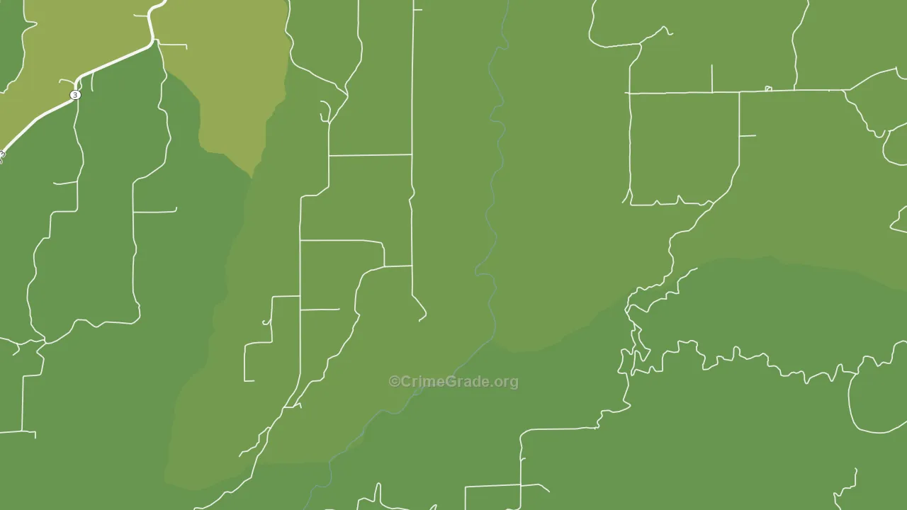Linden, ID Map of Vehicle Theft Rates