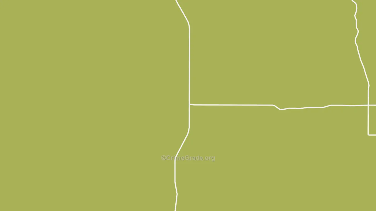 Lodgepole, SD Map of Vehicle Theft Rates