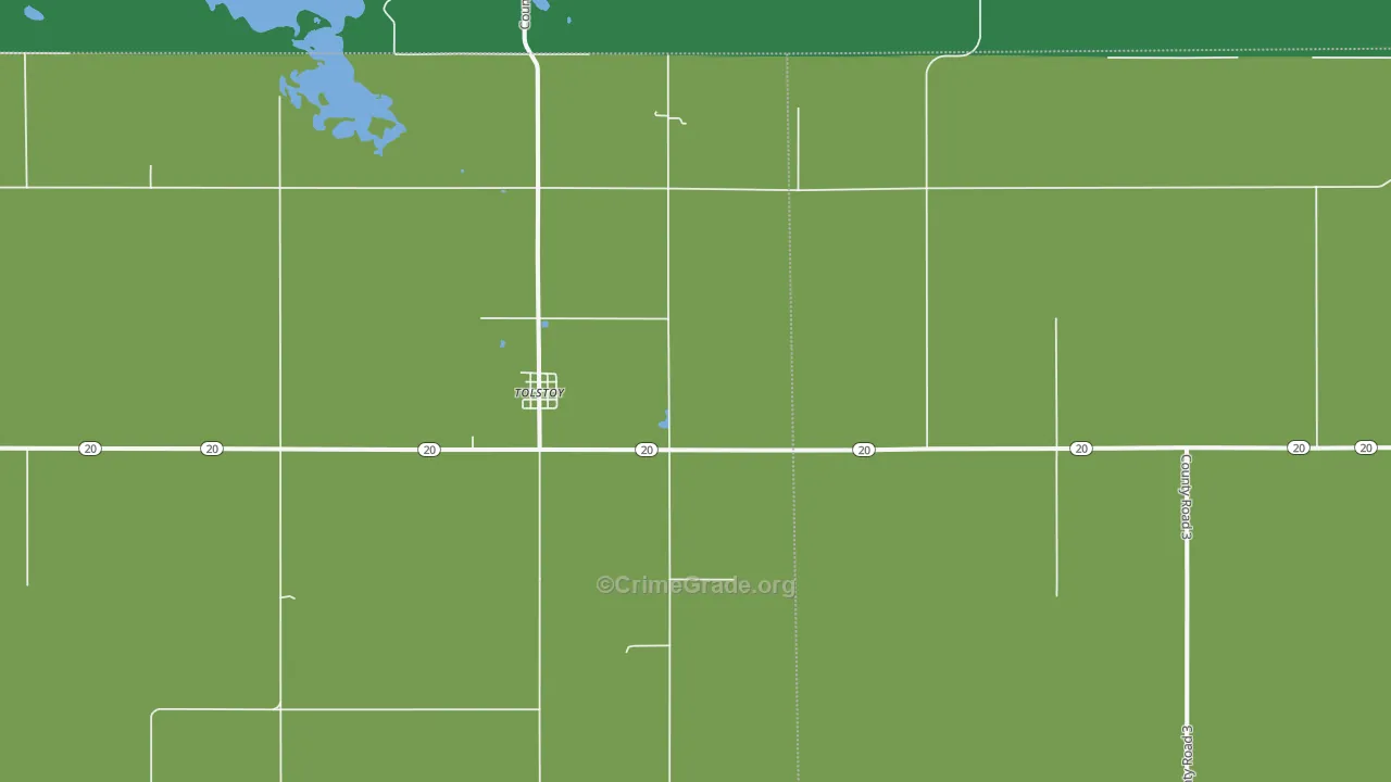 Logan, SD Map of Vehicle Theft Rates