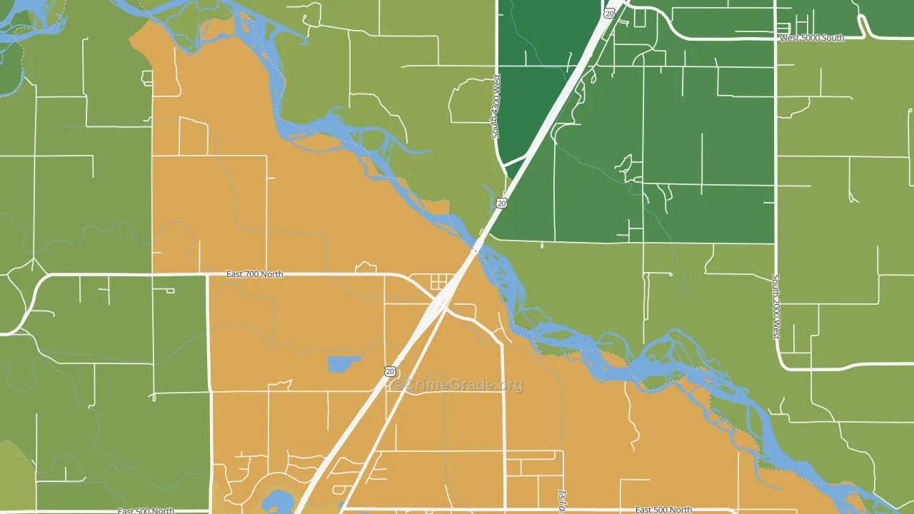 Lorenzo, ID Map of Vehicle Theft Rates