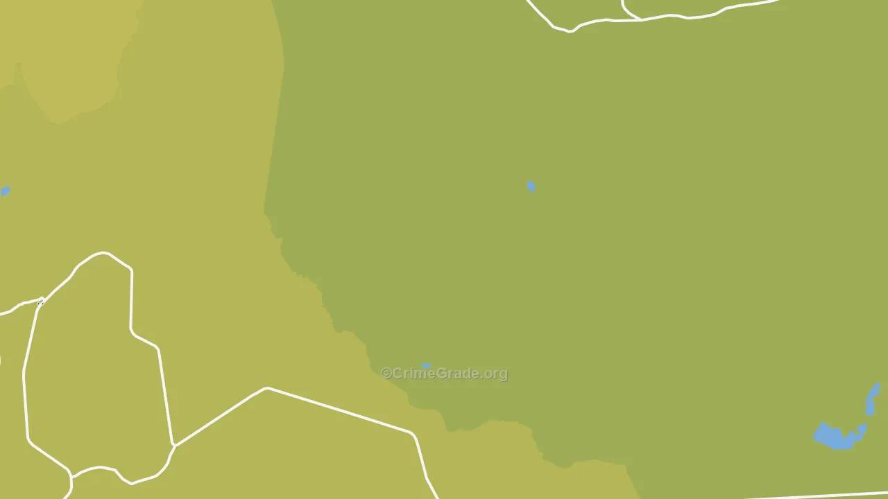 Low Mountain, AZ Map of Vehicle Theft Rates
