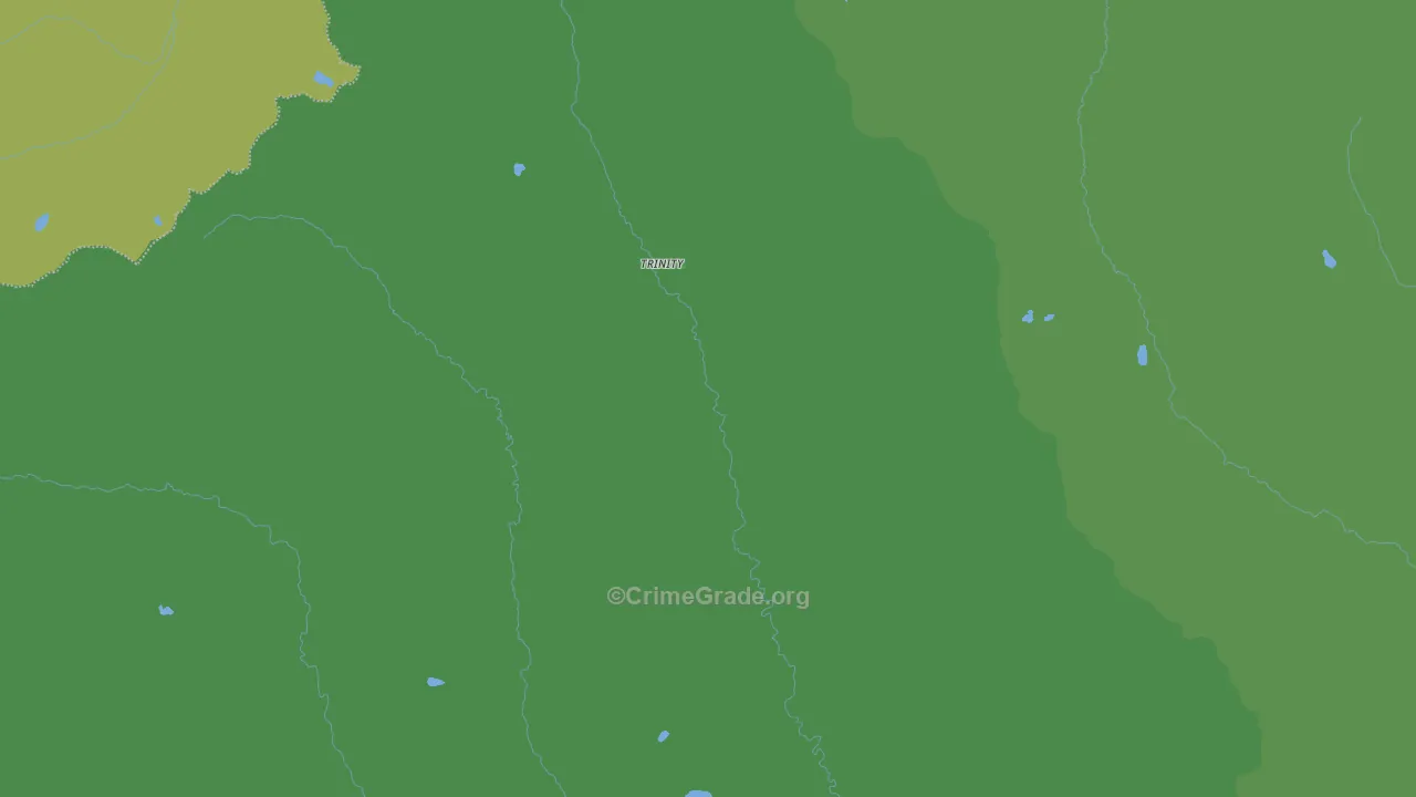 Lucerne, WA Map of Vehicle Theft Rates