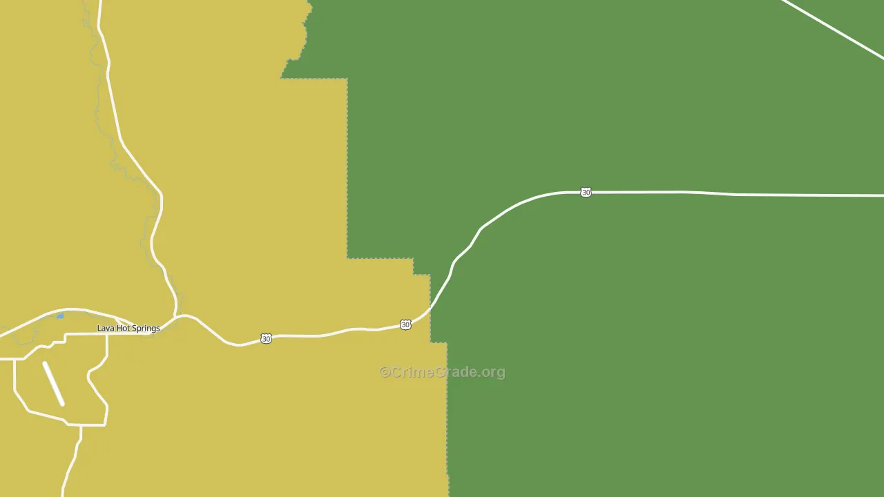Lund, ID Map of Vehicle Theft Rates