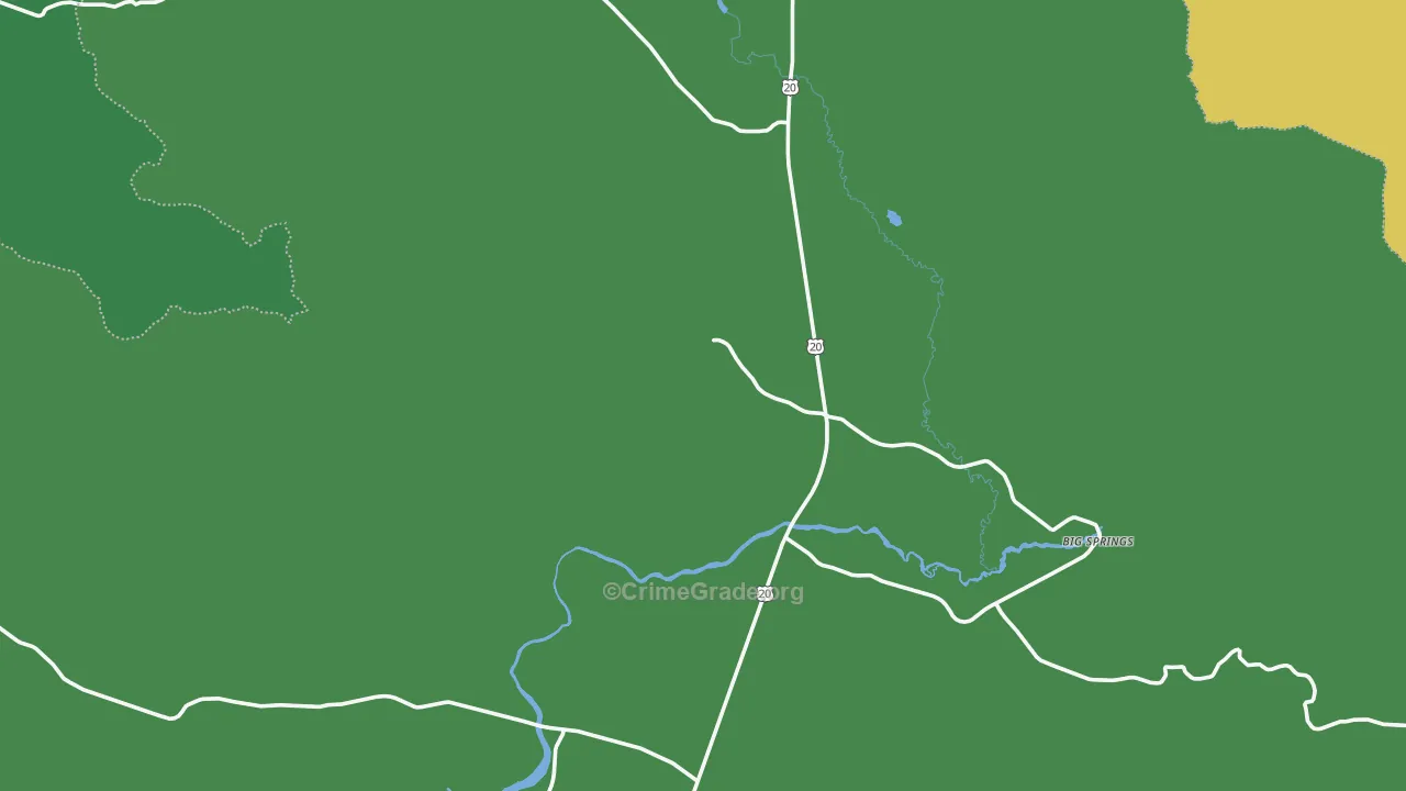 Macks Inn, ID Map of Vehicle Theft Rates