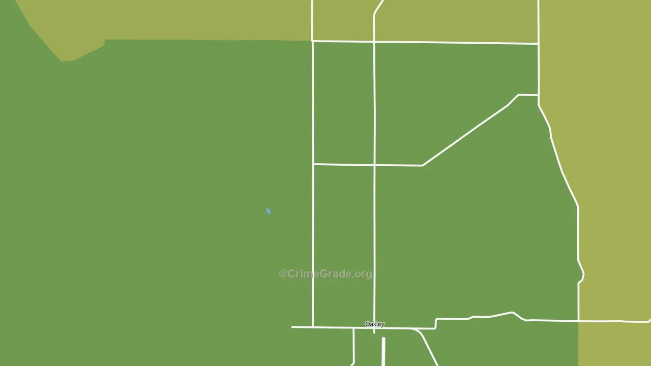 Marion, ID Map of Vehicle Theft Rates