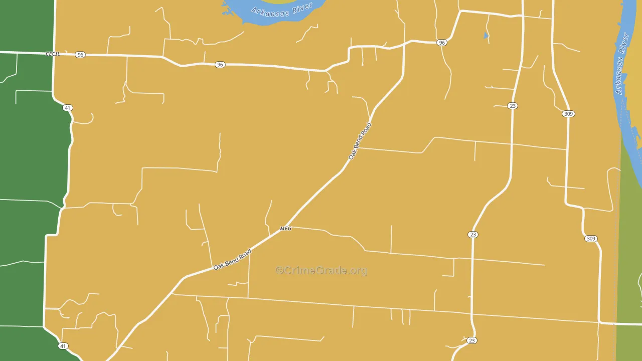 Meg, AR Map of Vehicle Theft Rates