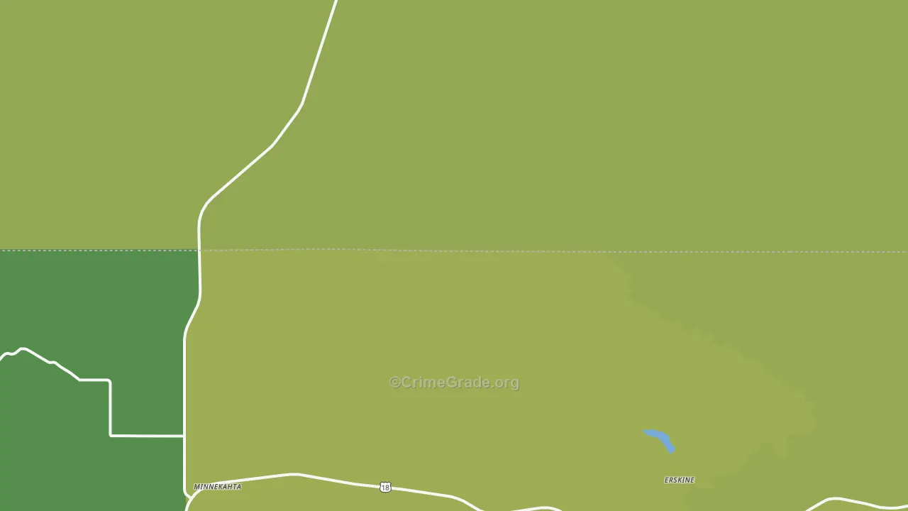 Minnekahta, SD Map of Vehicle Theft Rates