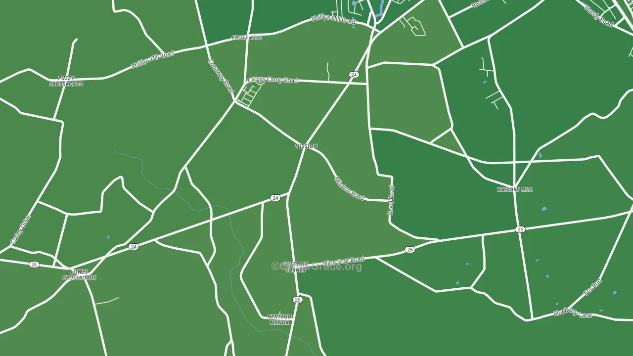 Mission, DE Map of Vehicle Theft Rates