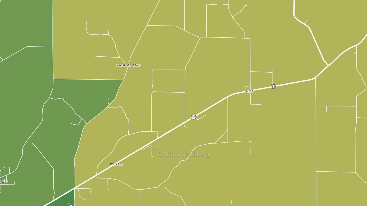 Mist, AR Map of Vehicle Theft Rates
