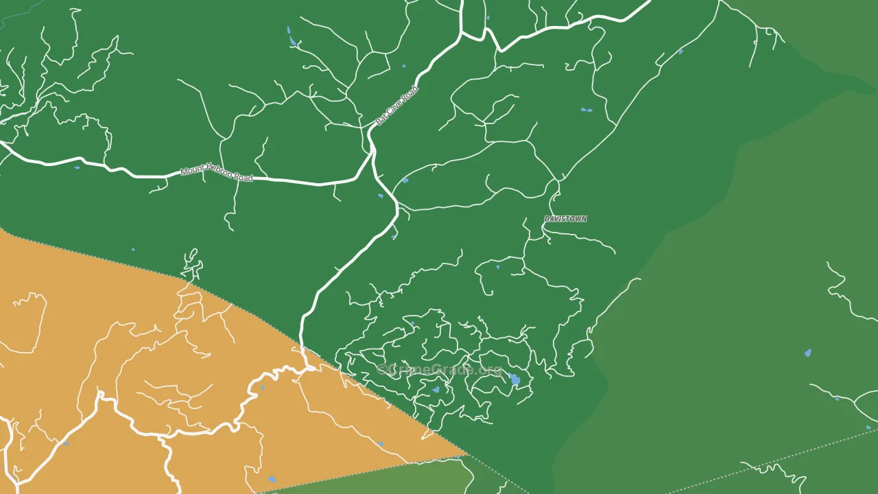 Moffitt Hill, NC Map of Vehicle Theft Rates