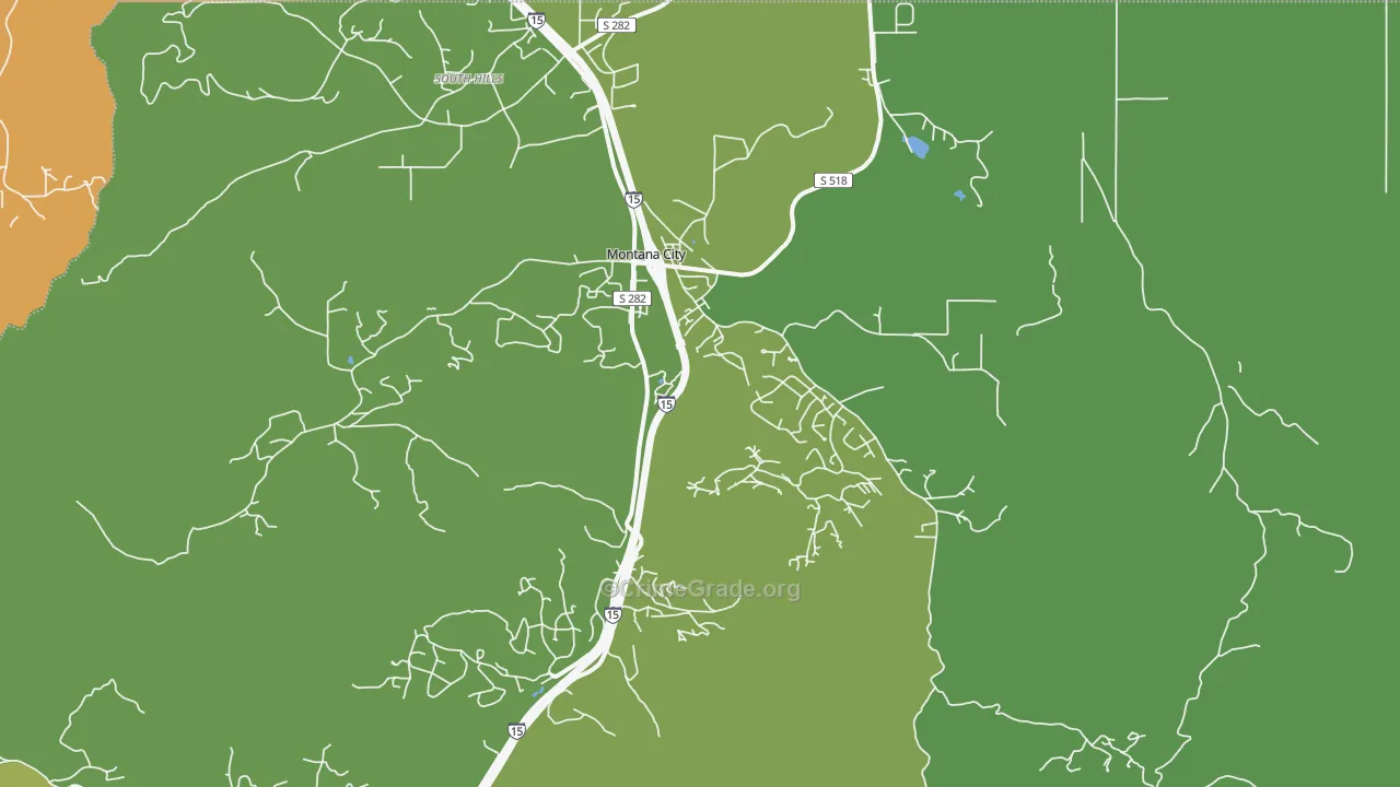 Montana City, MT Map of Vehicle Theft Rates