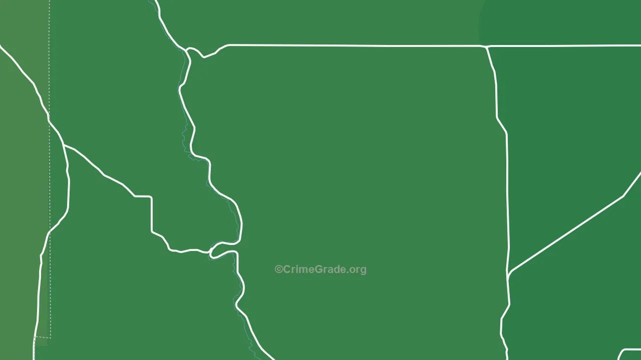 Morgan, OR Map of Vehicle Theft Rates