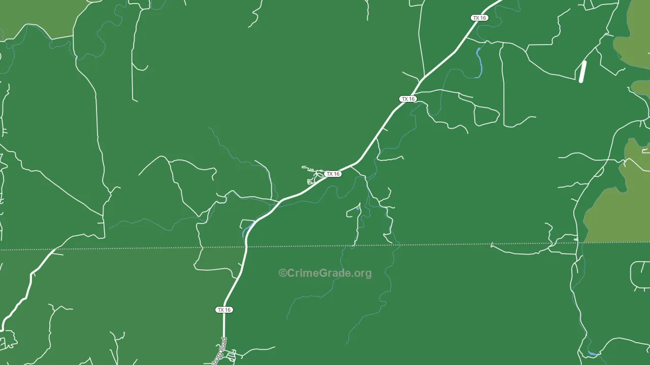 Morris Ranch, TX Map of Vehicle Theft Rates