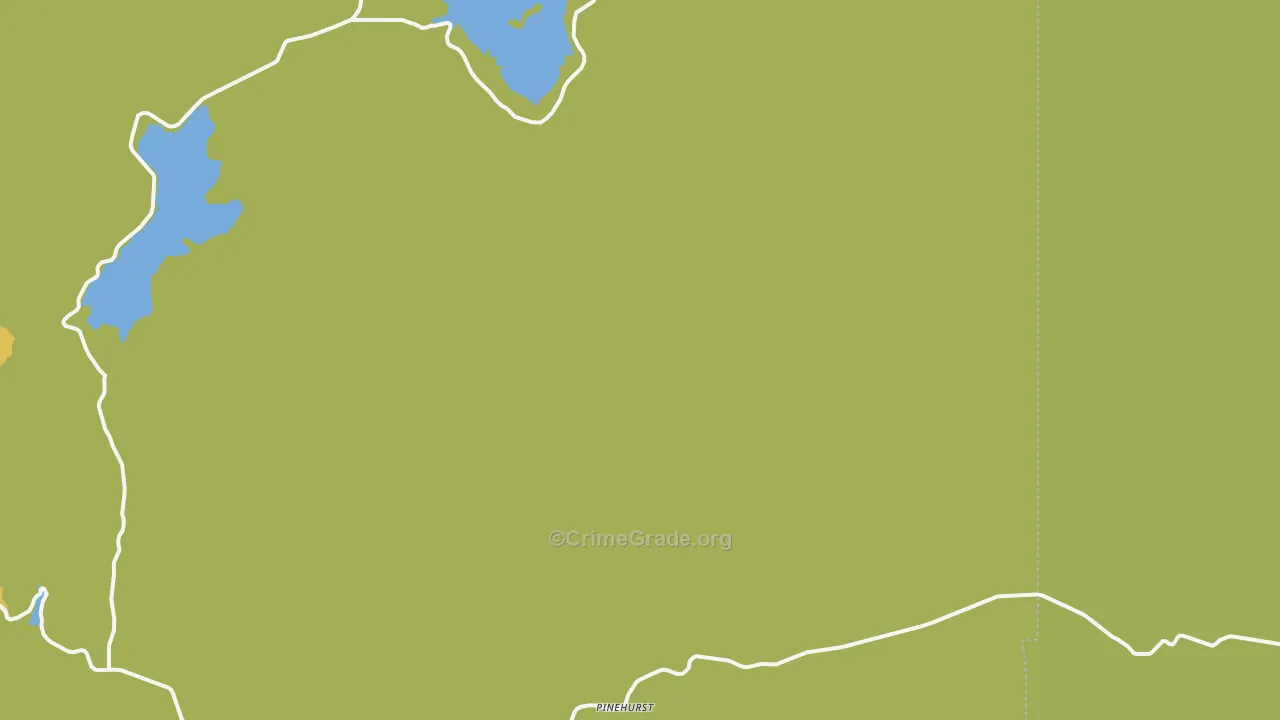 Mountain View, OR Map of Vehicle Theft Rates