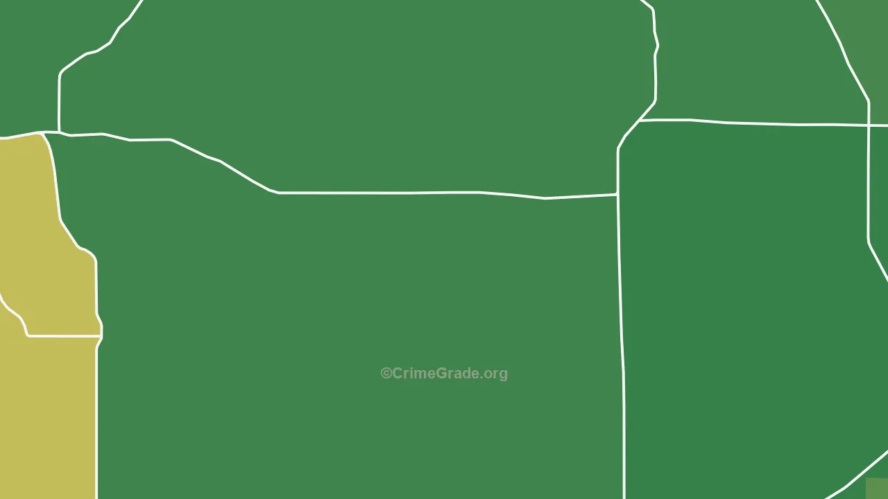 Myrick, OR Map of Vehicle Theft Rates