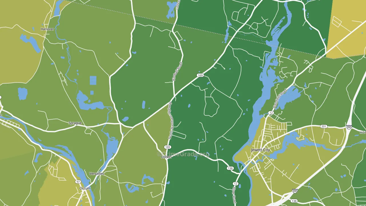 Newent, CT Map of Vehicle Theft Rates