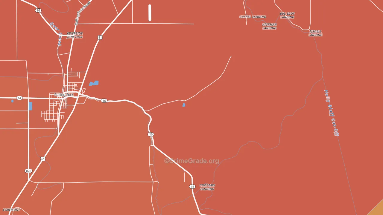 Nitta Yuma, MS Map of Vehicle Theft Rates