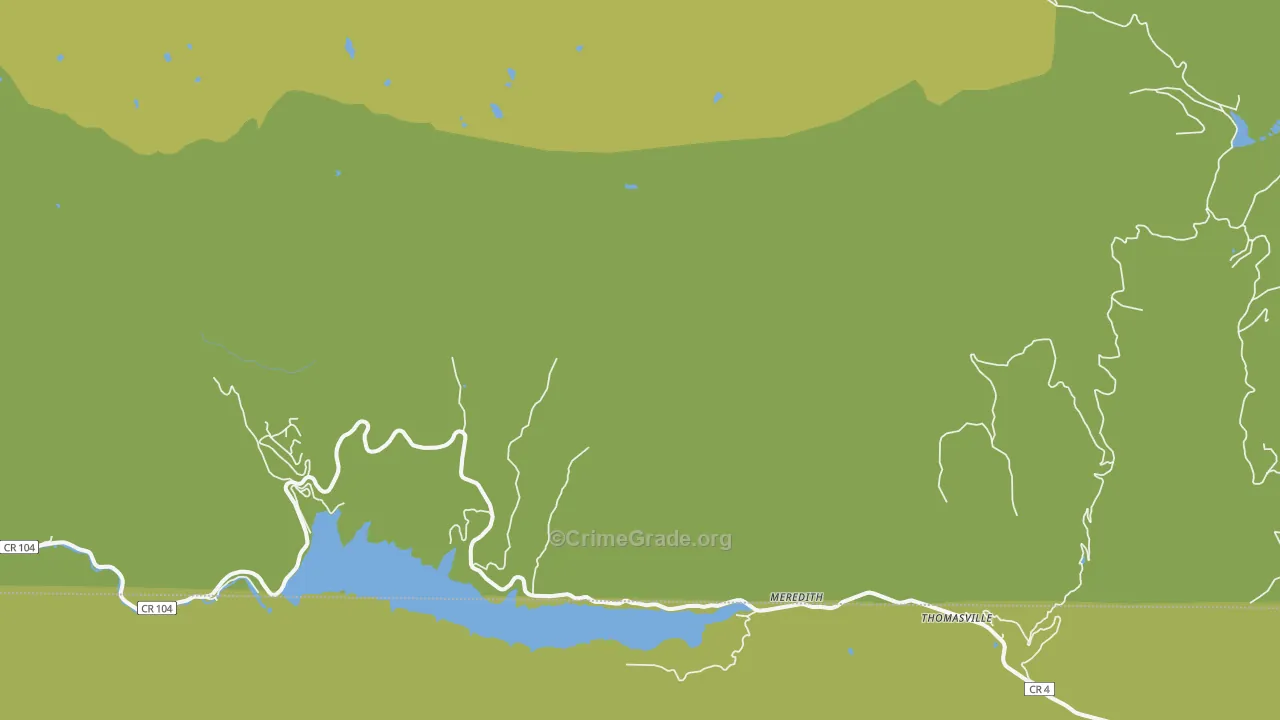 Norrie, CO Map of Vehicle Theft Rates
