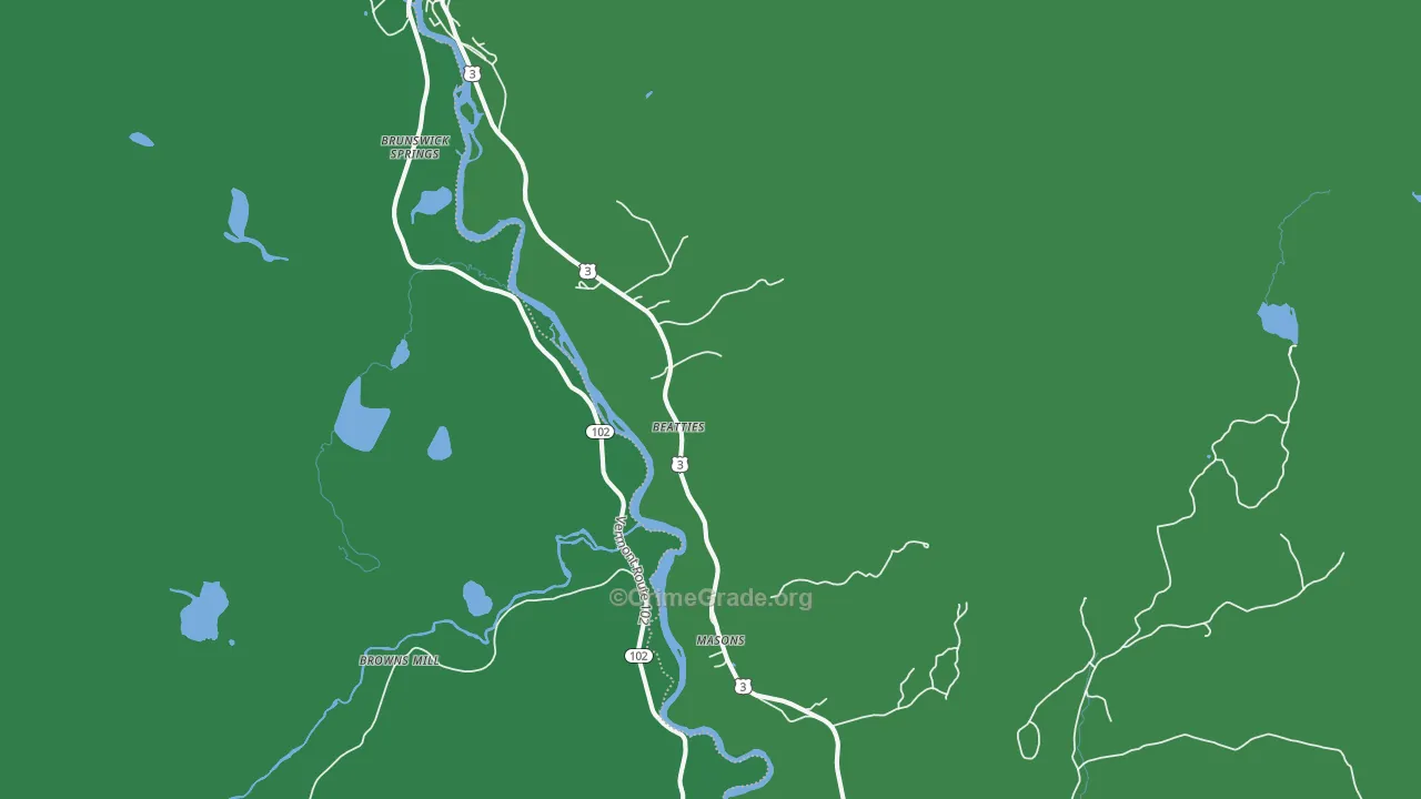 North Stratford, NH Map of Vehicle Theft Rates