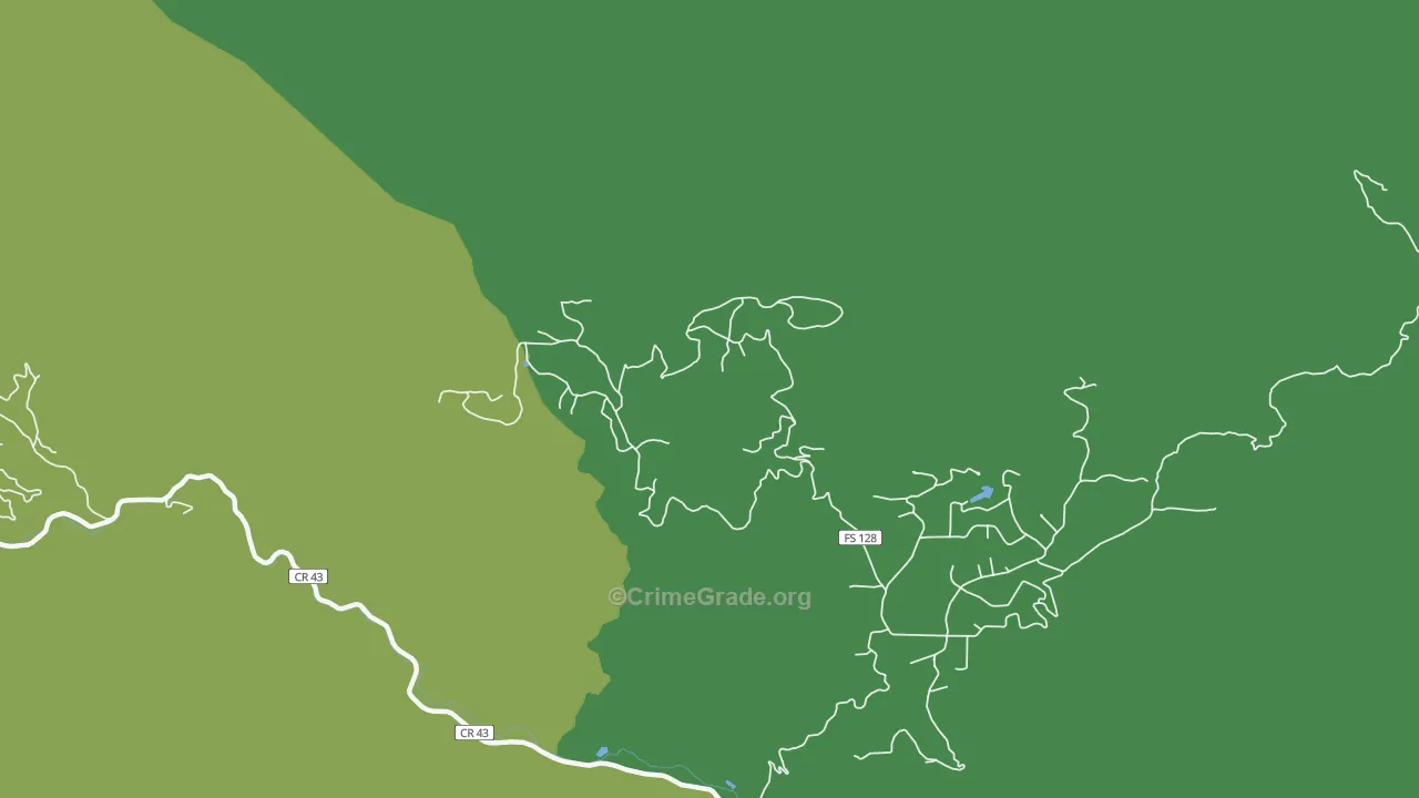 Olympus Heights, CO Map of Vehicle Theft Rates