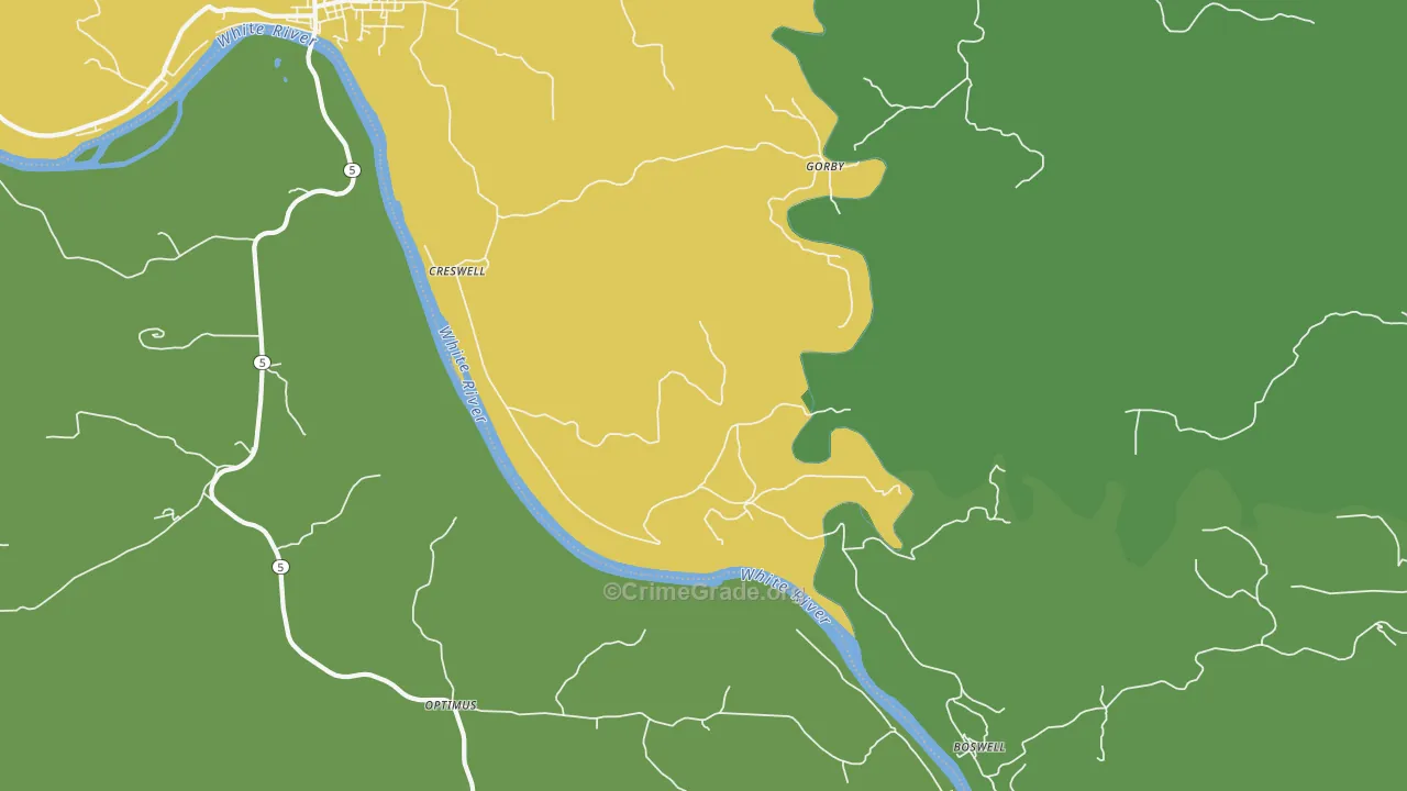 Optimus, AR Map of Vehicle Theft Rates