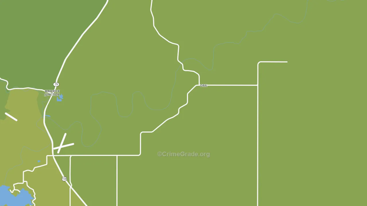 Oral, SD Map of Vehicle Theft Rates