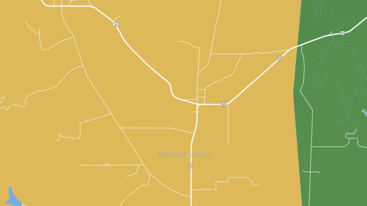 Ovid, ID Map of Vehicle Theft Rates