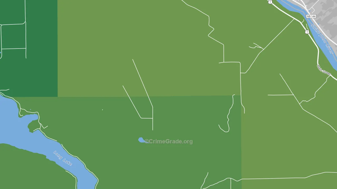 Parent, ME Map of Vehicle Theft Rates