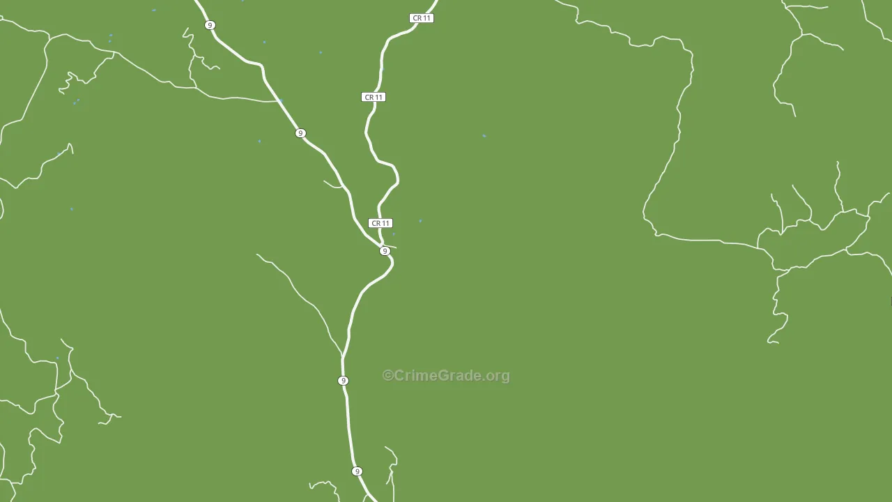 Parkdale, CO Map of Vehicle Theft Rates