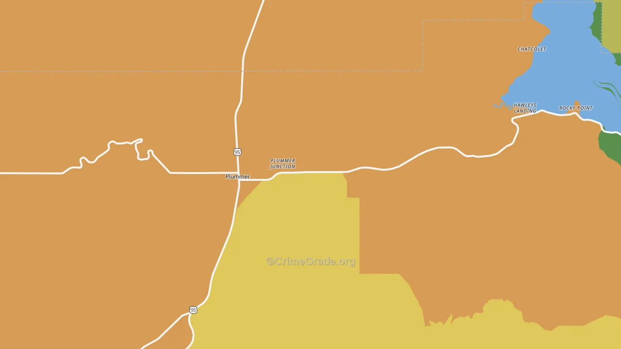 Parkline, ID Map of Vehicle Theft Rates
