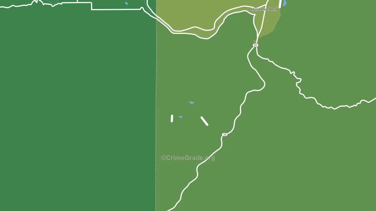 Pearl, ID Map of Vehicle Theft Rates