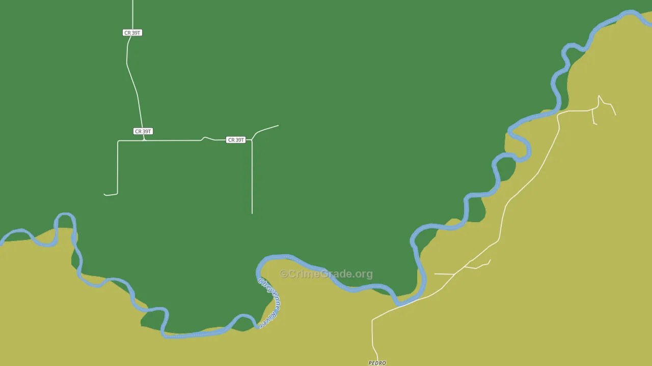 Pedro, SD Map of Vehicle Theft Rates