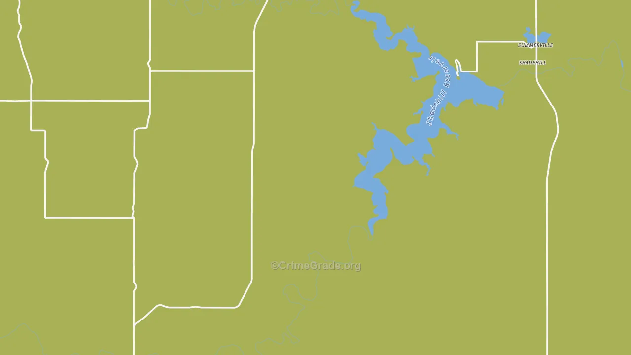 Perkins County, SD Map of Vehicle Theft Rates
