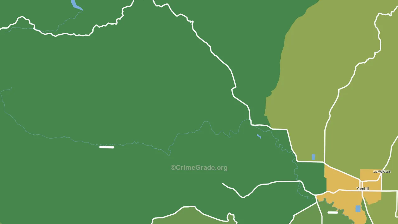 Pike, OR Map of Vehicle Theft Rates