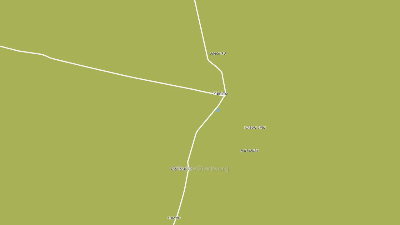 Pisinemo, AZ Map of Vehicle Theft Rates
