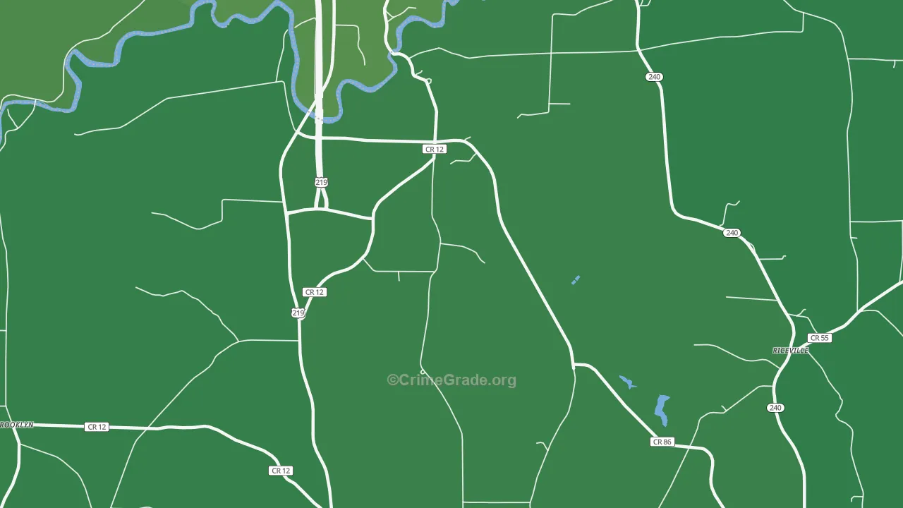 Plato, NY Map of Vehicle Theft Rates