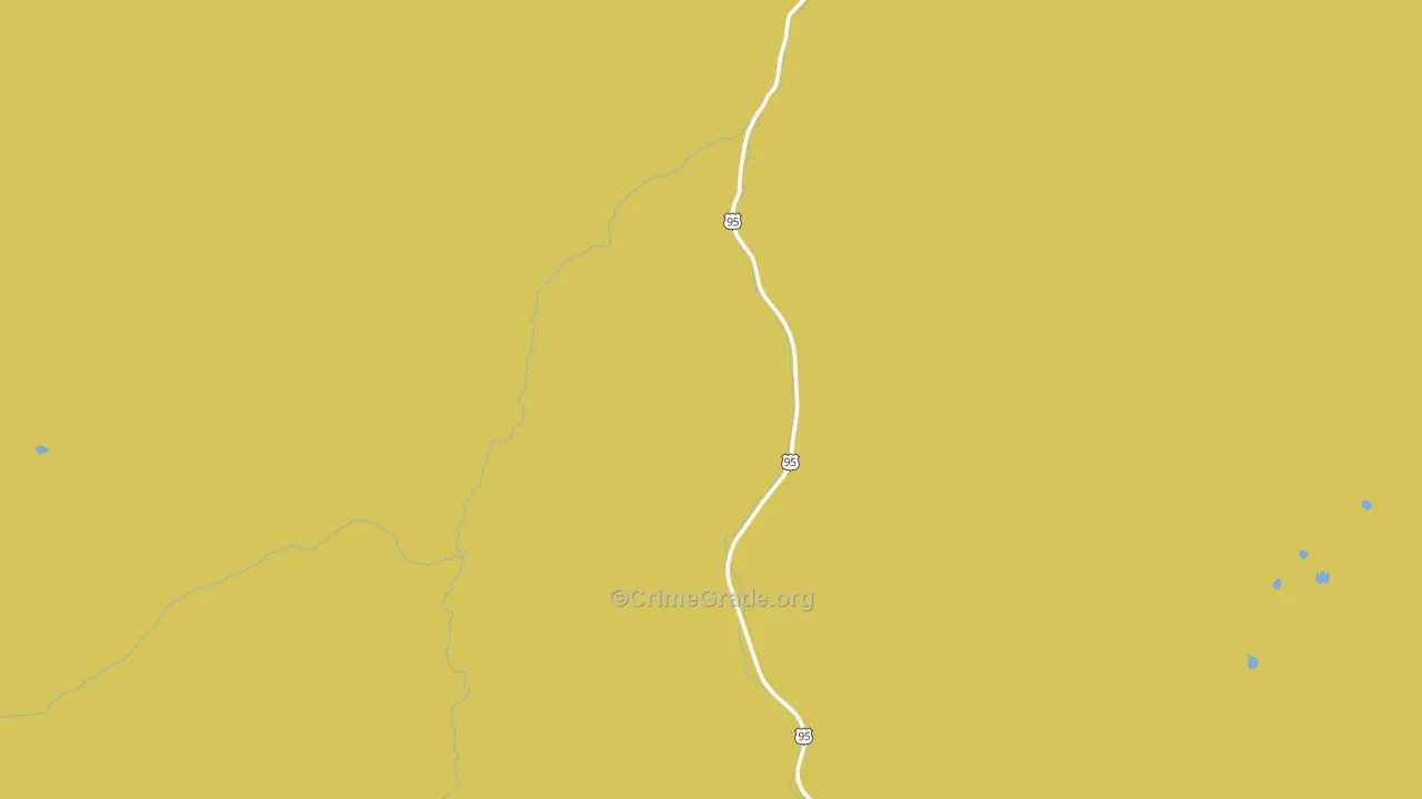 Pollock, ID Map of Vehicle Theft Rates