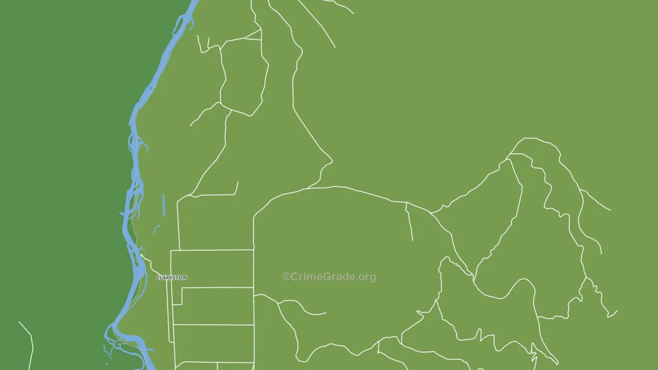 Ponderosa Pines, MT Map of Vehicle Theft Rates