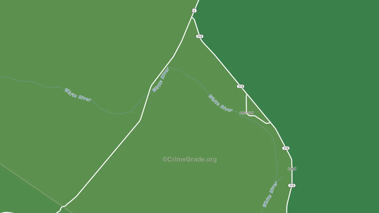 Preston, NV Map of Vehicle Theft Rates