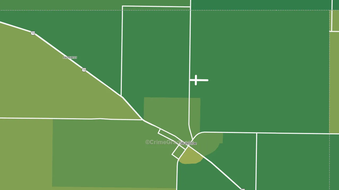 Progress, TX Map of Vehicle Theft Rates