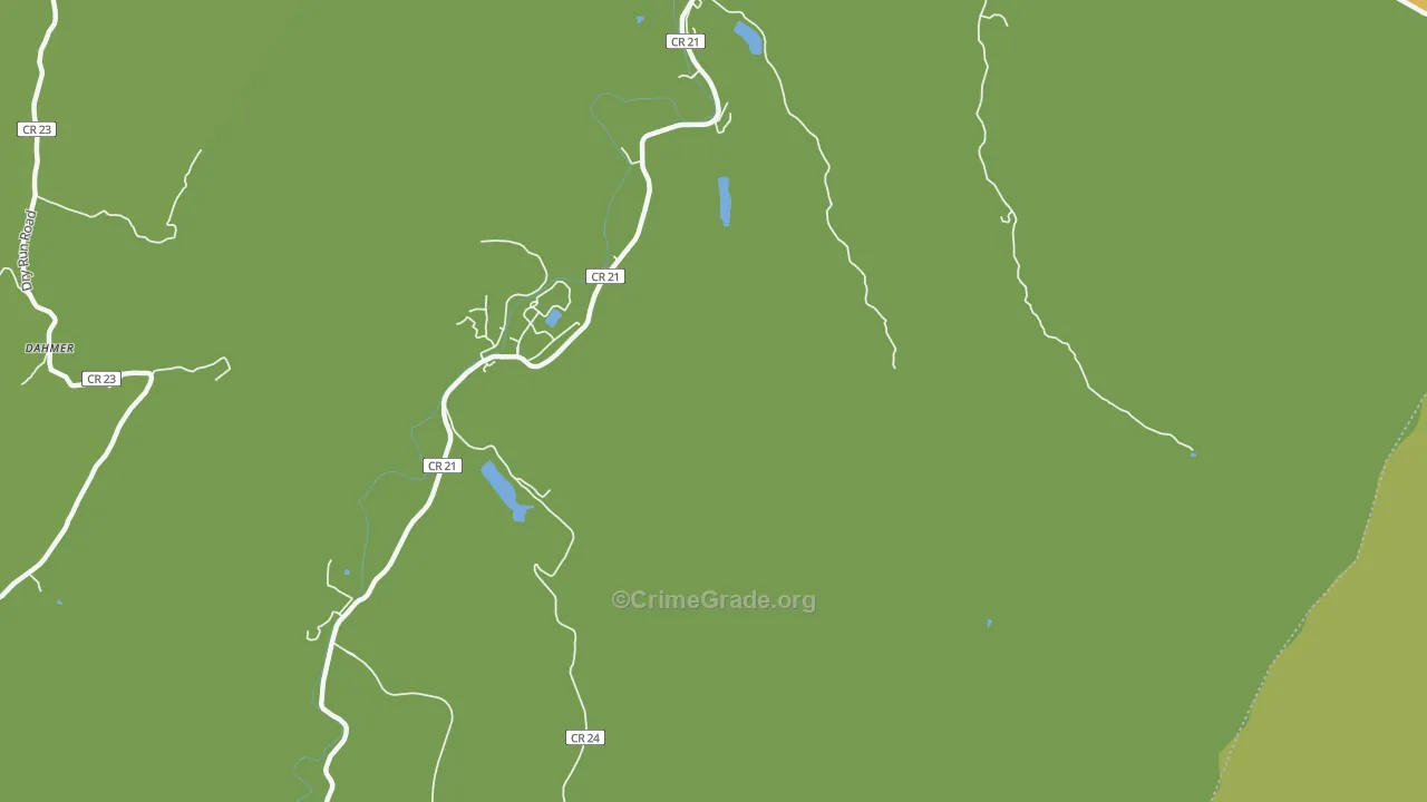 Propstburg, WV Map of Vehicle Theft Rates