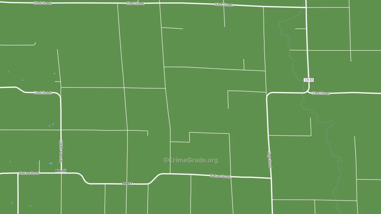 Ramey, MN Map of Vehicle Theft Rates