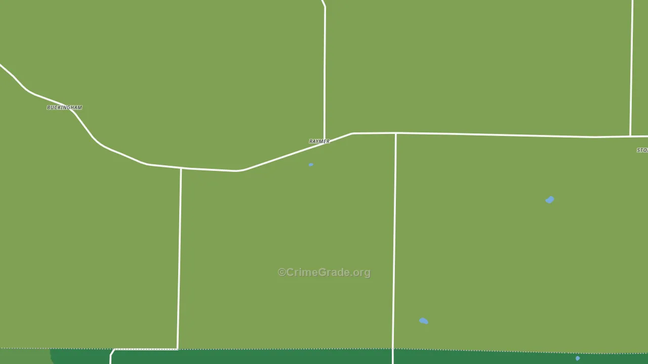 Raymer, CO Map of Vehicle Theft Rates