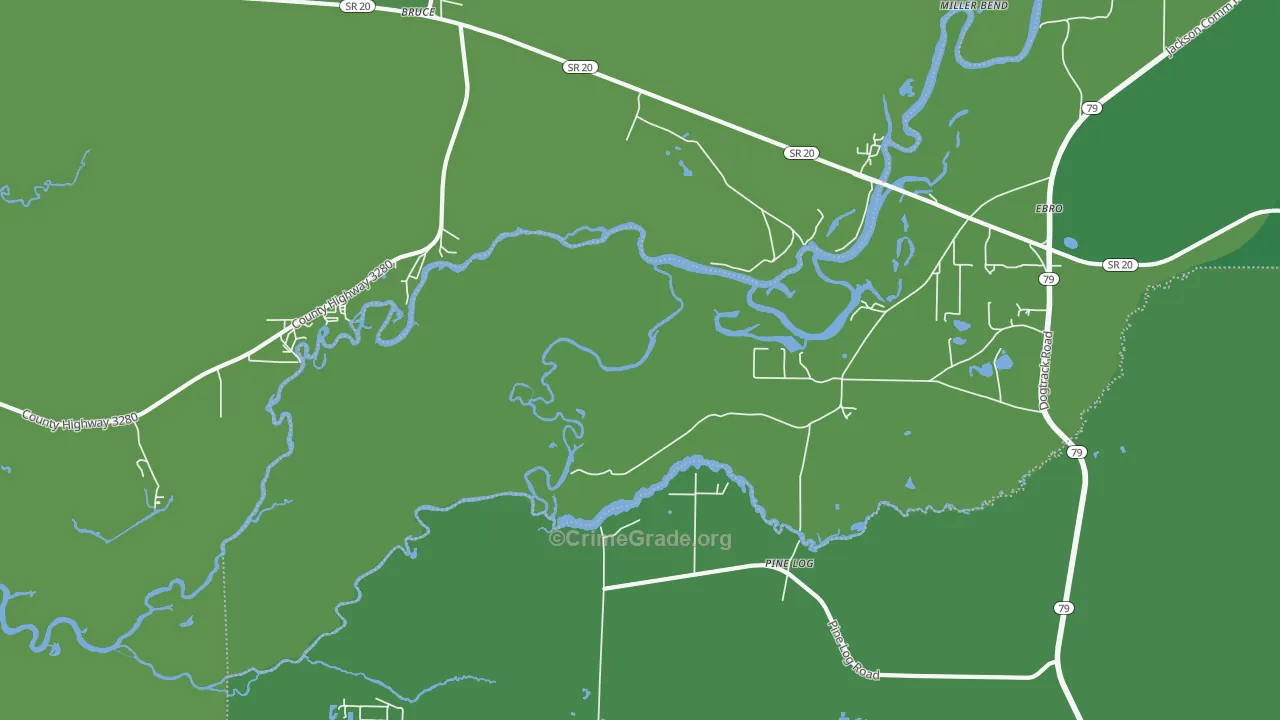 Red Head, FL Map of Vehicle Theft Rates