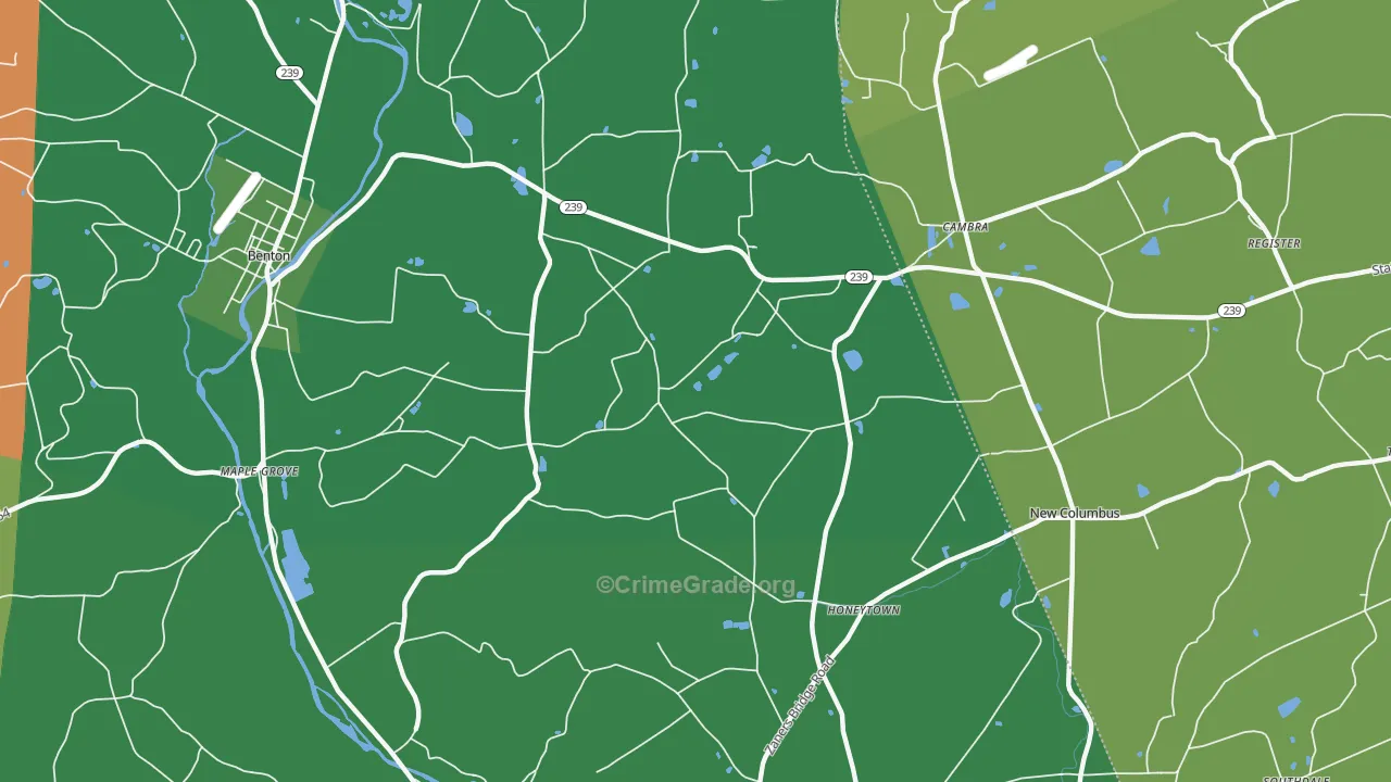 Register, PA Map of Vehicle Theft Rates