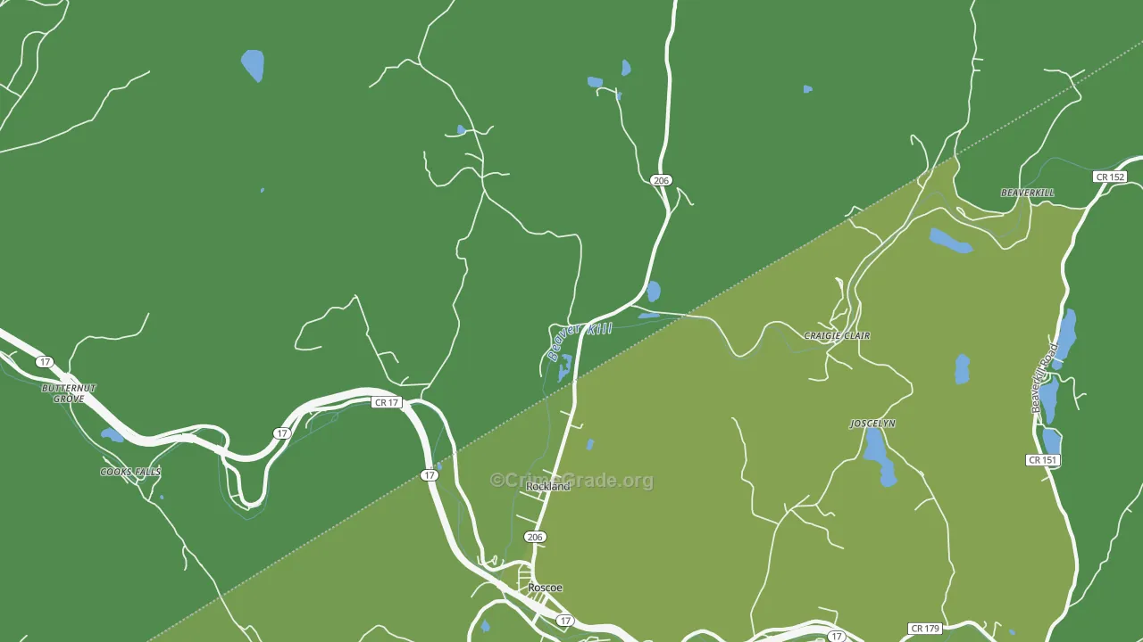 Rockland, NY Map of Vehicle Theft Rates