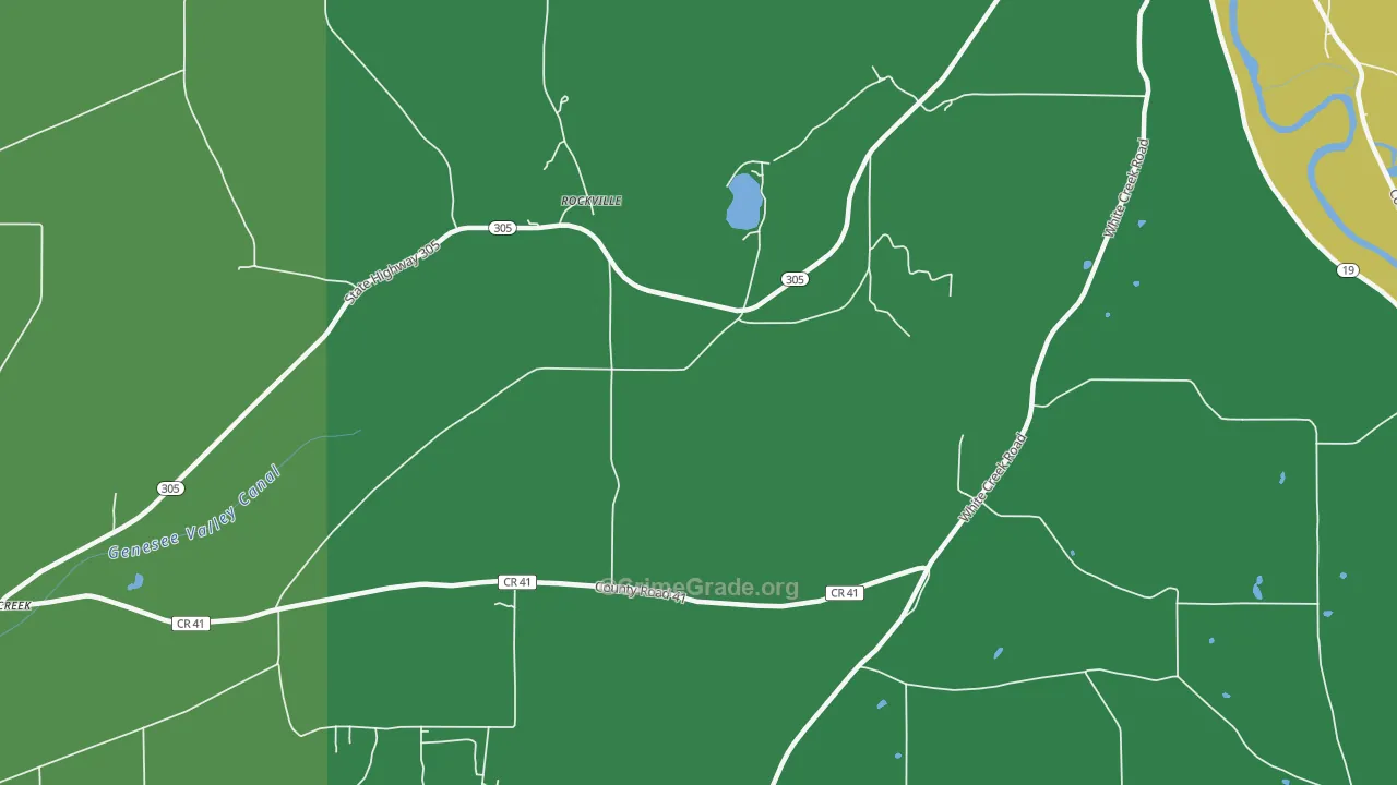 Rockville, NY Map of Vehicle Theft Rates