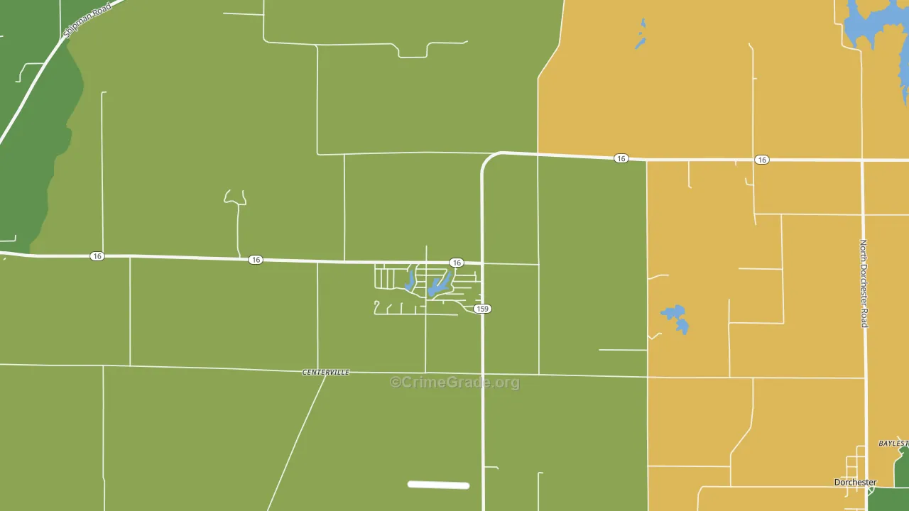 Royal Lakes, IL Map of Vehicle Theft Rates